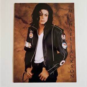 Michael Jackson 1992 Dangerous World Tour Concert Program Book Vintage Original
